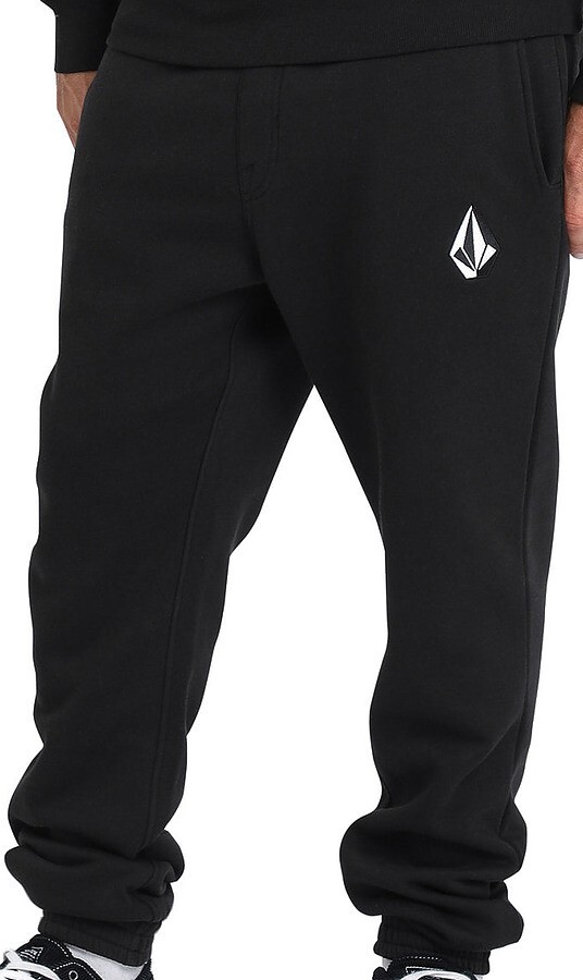 Mens Volcom Vologo Fleece Track Pant Small