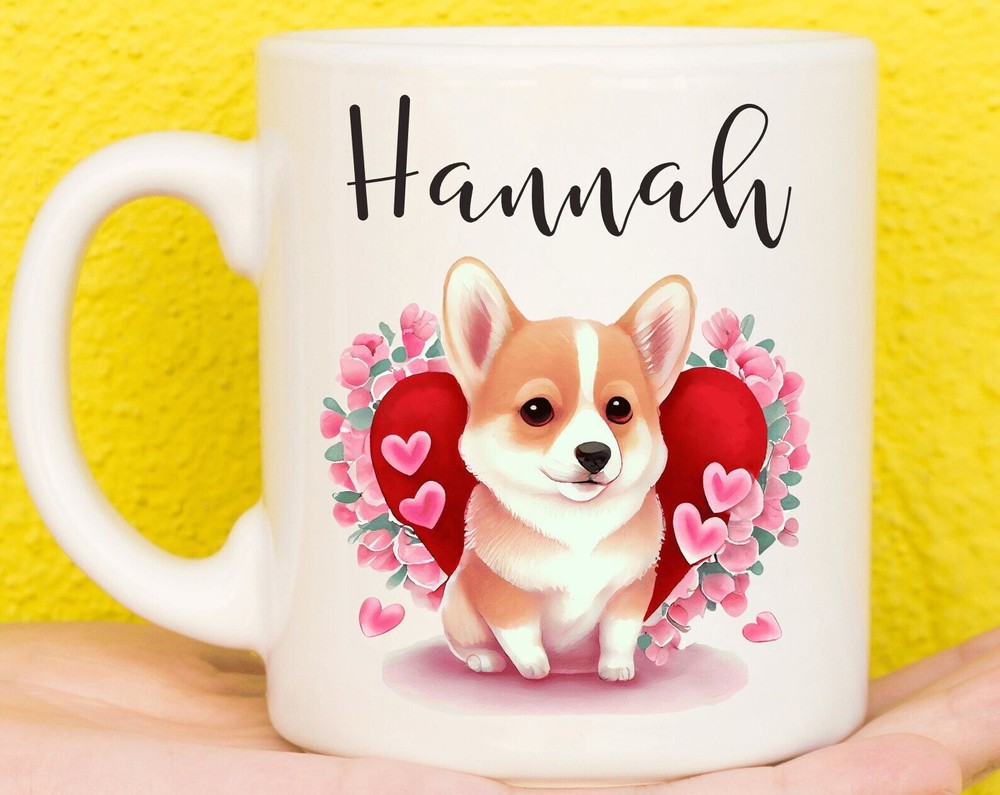 Personalized Corgi Mug for Corgi Lovers and Owners - Unique Dog Gift