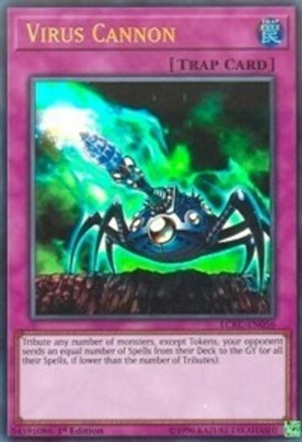 Virus Cannon LCKC-EN056 1st Ed Legendary Kaiba Collection Rare