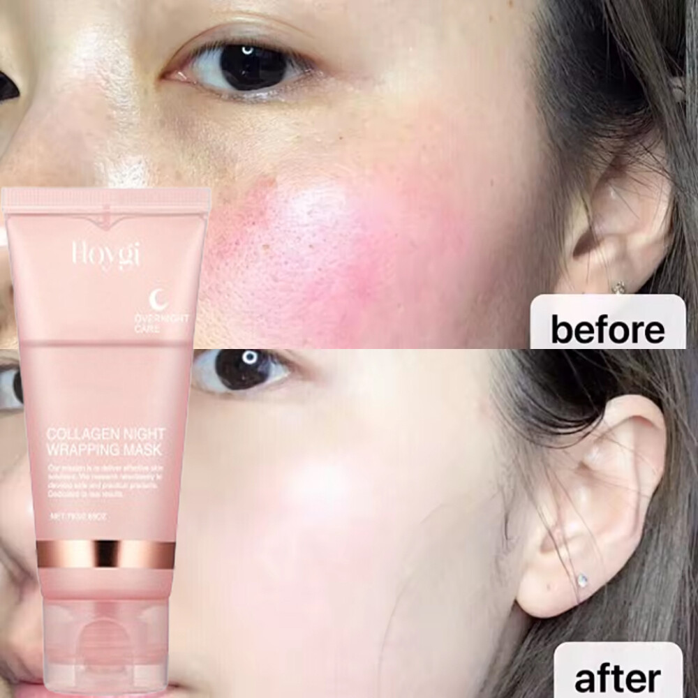 Collagen Overnight Peel-Off Mask for Skin Renewal 75ml Night Care