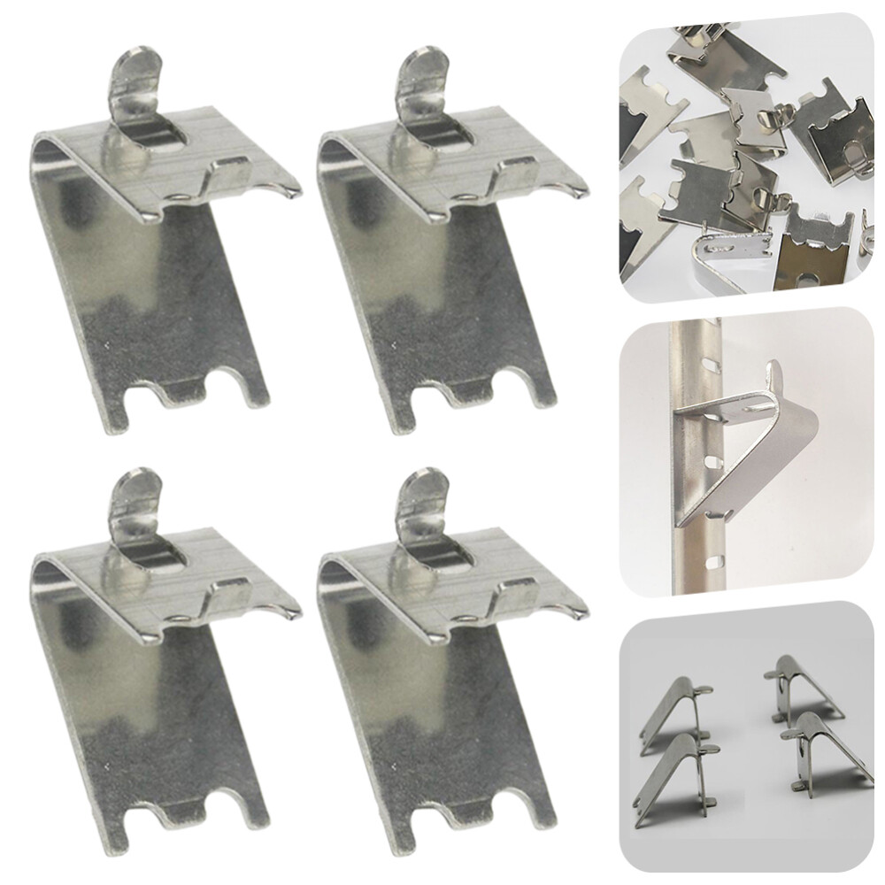 6pcs Freezer Shelf Clips Cooler Shelf Support Hooks Refrigerator Support Clamp