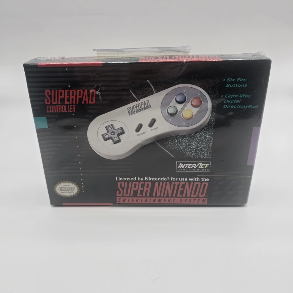 Interact Superpad Super Nintendo SNES Controller  IN BOX