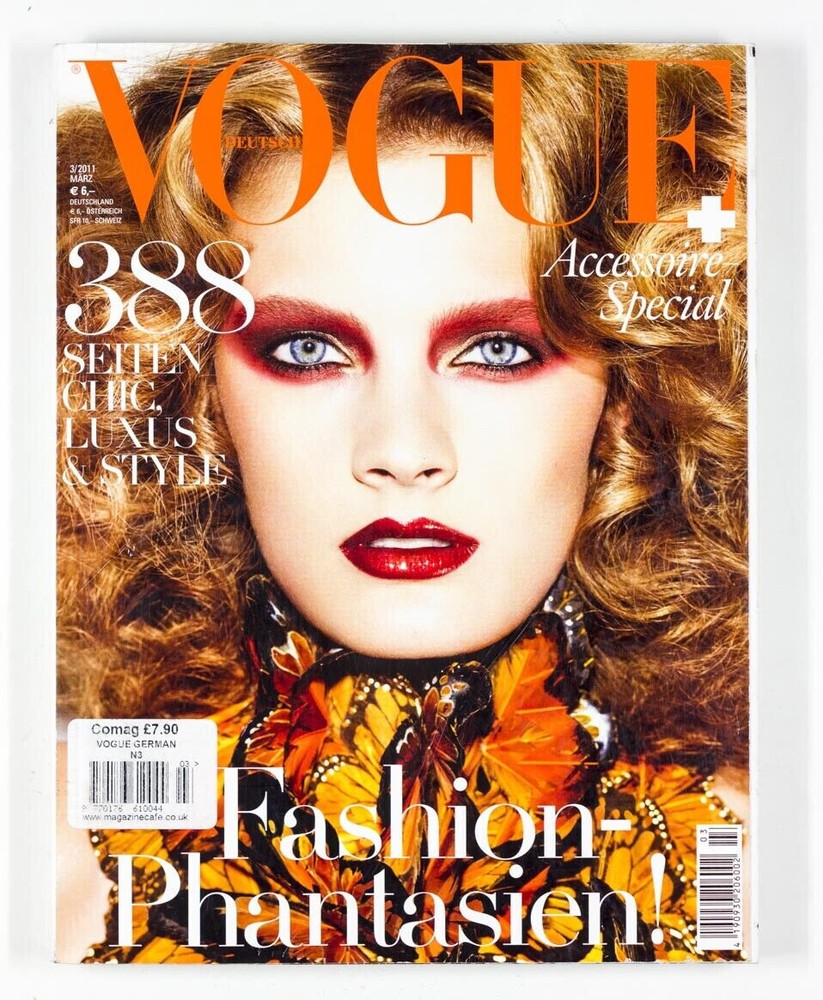 Constance Jablonski Accessories Lux Style GERMAN VOGUE MAGAZINE DEUTSCH GERMANY