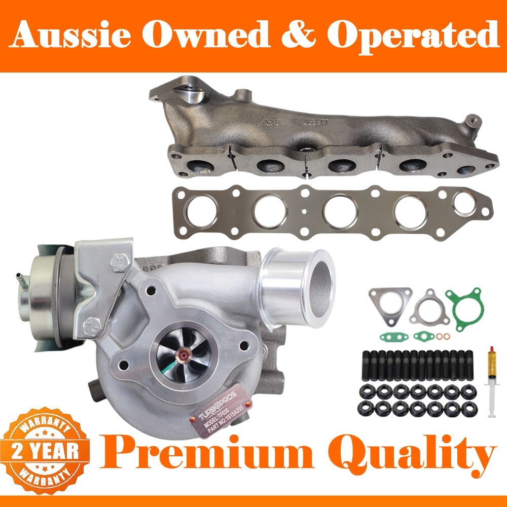 Billet Turbo Kit with Manifold Gasket Stud for Mitsubishi Triton MQ 4N15 2.4L