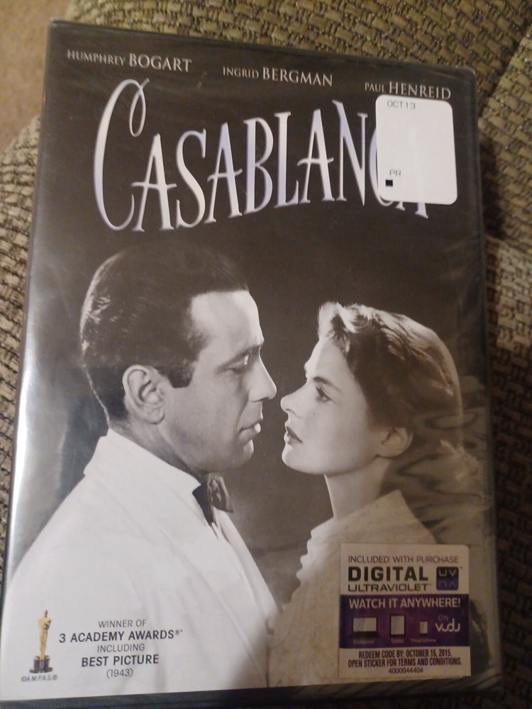 Casablanca (2012, DVD) 1942 Classic Movie ~ ~ NEW and FACTORY SEALED!
