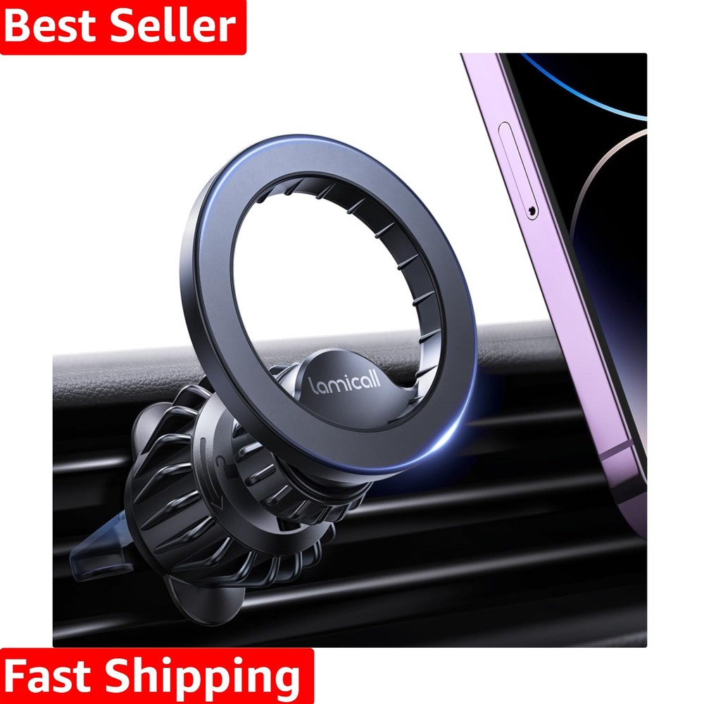 for MagSafe Car Mount - [20 Super Magnets] Magnetic Car Phone Mount, Air Vent...