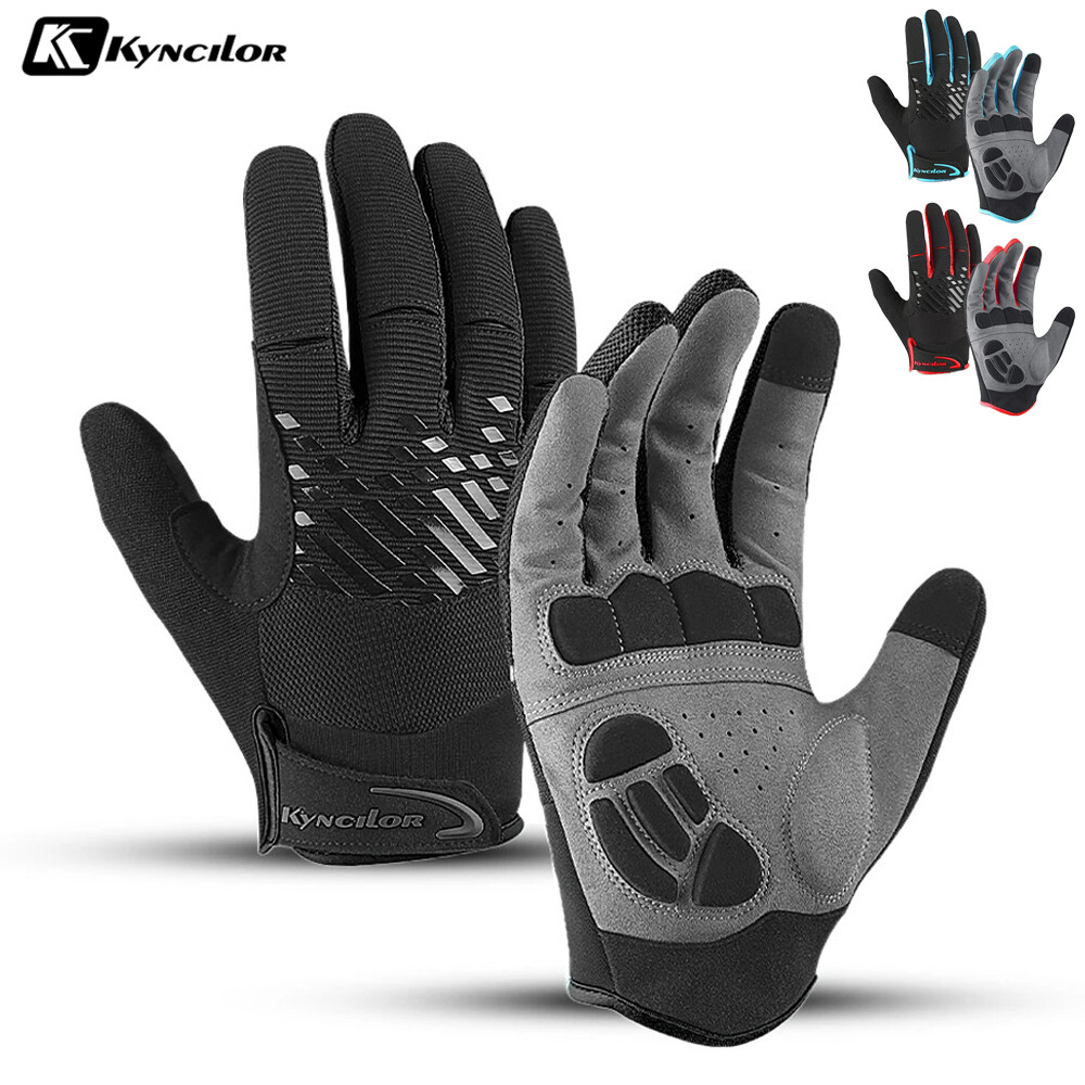 Cycling Gloves Mountain Bike Gel Pad Road Gloves Touchscreen Anti-Slip MTB Glove