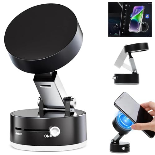 2025 Strong Vacuum Magnetic Phone Holder for Secure Mounting