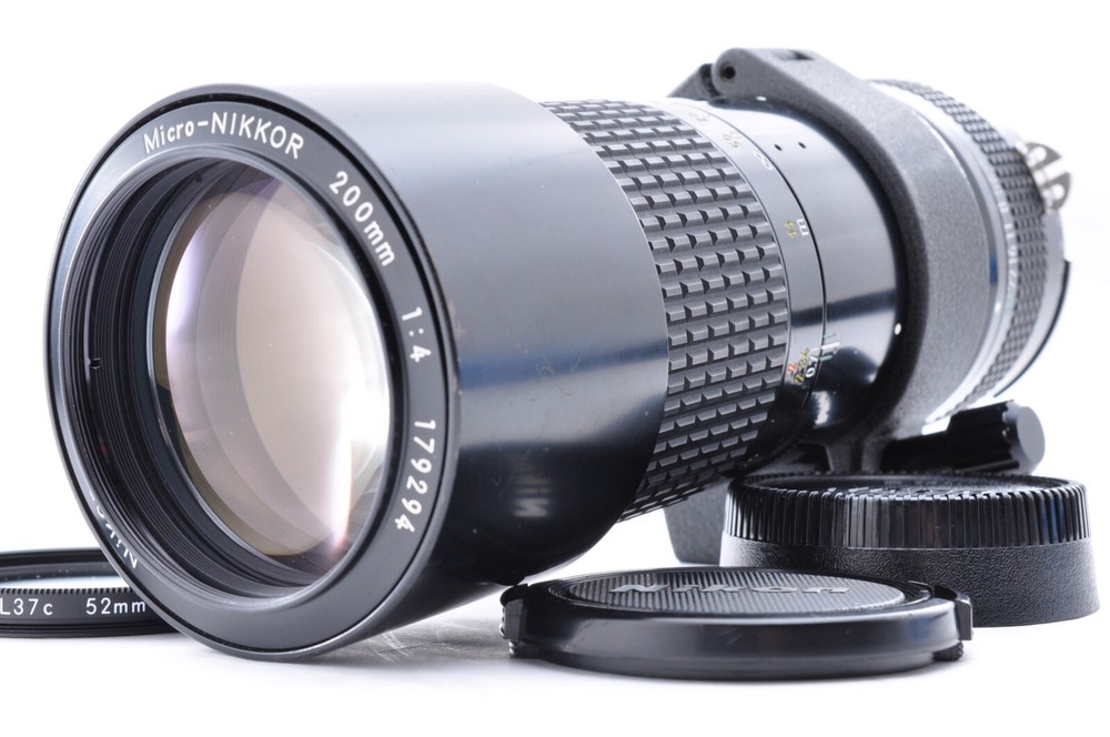 Nikon Ai Micro Nikkor 200mm F/4 MF 