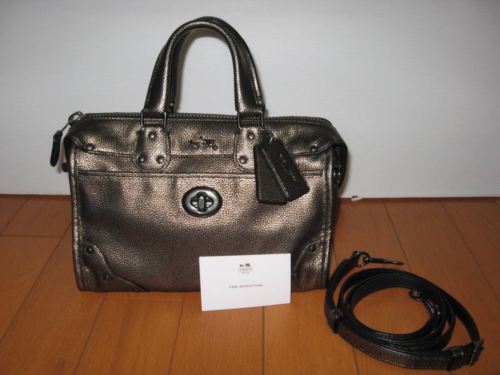 COACH Diagonal Shoulder Bag 2-Way Crossbody Purse 33684