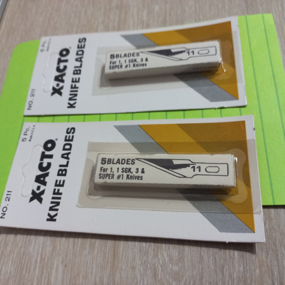 X-Acto Knife Blades No 11 Precision Crafting Replacement Blades