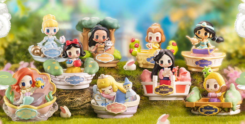 52Toys Disney Princess Free in Leisure Holiday Series Confirmed Blind Box Figure