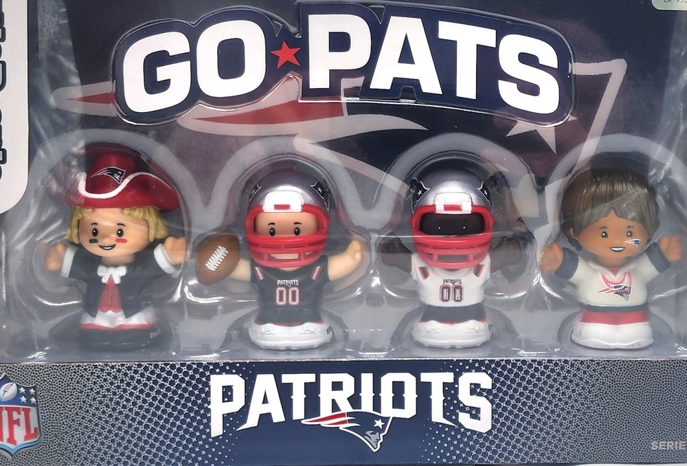 Fisher-Price Little People Collector NFL New England Patriots In Stock SealedNEW