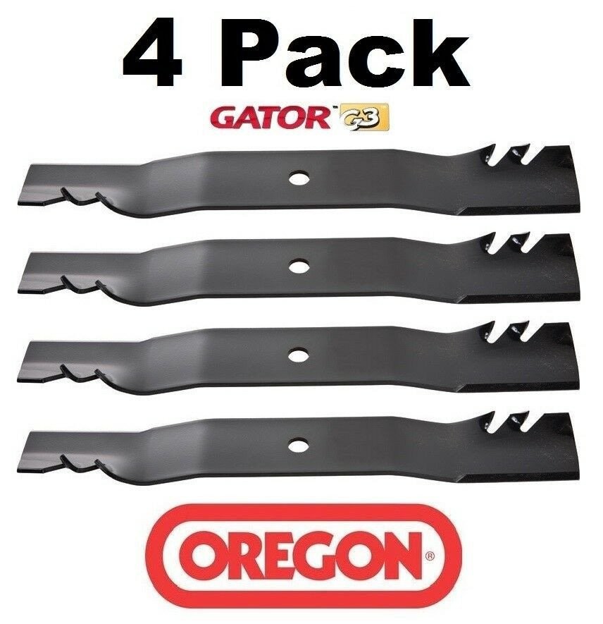 4 Pack Oregon Gator G3 Mower Blades for Allis Chalmers 03607059 03624700