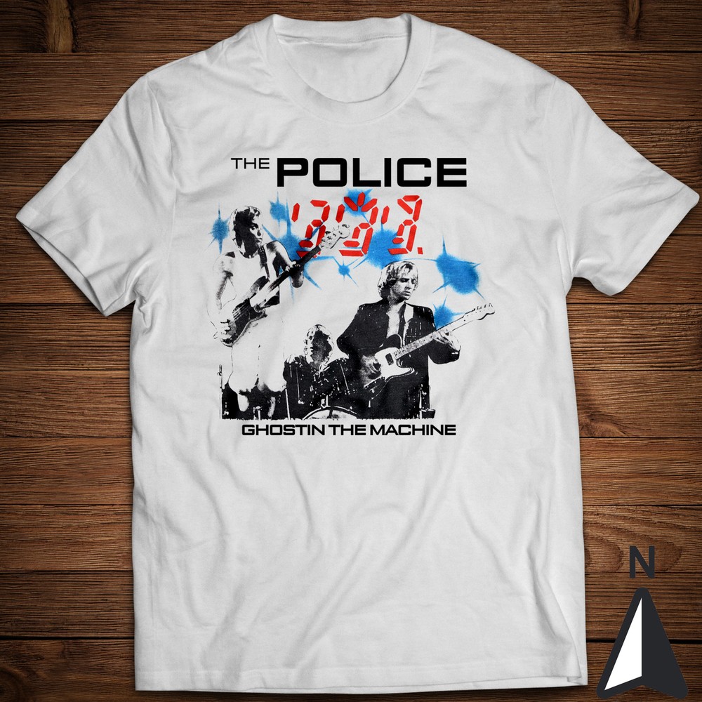 Ghost in the Machine T-Shirt The police Sting Invisible Sun Demolition Man Sting
