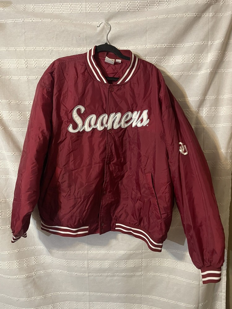 Red Oak Sportswear Red Sooners Bomber Jacket Men Sz 2XL  45.00