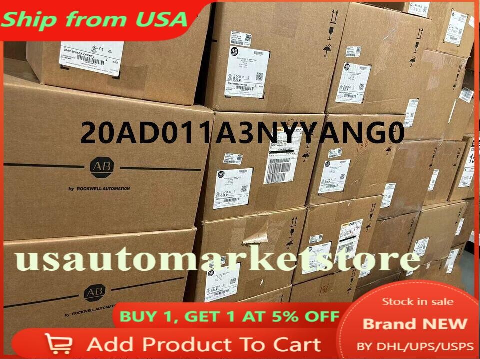 20AD011A3NYYANG0 Allen Bradley 20AD011A3NYYANG0 New in Box Fast Shipping