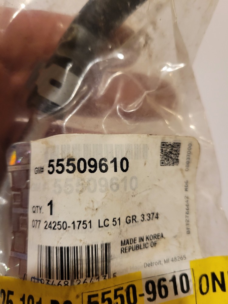 Genuine GM Turbocharger Coolant Feed Pipe 55509610 Replacement