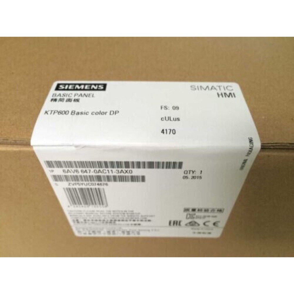 6AV6 647-0AD11-3AX0 PRO SIEMENS SIMATIC HMI KTP600 6AV6647-0AD11-3AX0 Panel