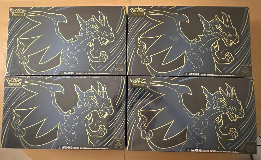 Pokemon: Phantasmal Flames Mega Charizard EX UPC LOT OF 4 - Sealed