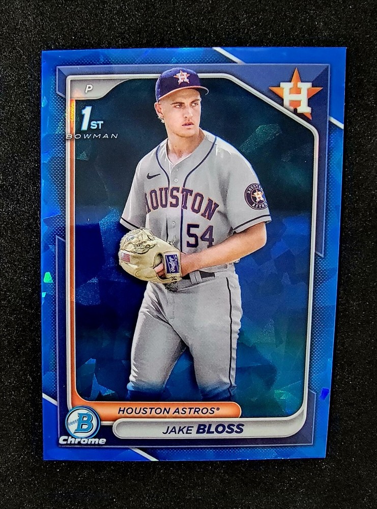 2024 Bowman Chrome Sapphire Edition Jake Bloss Houston Astros BCP-189