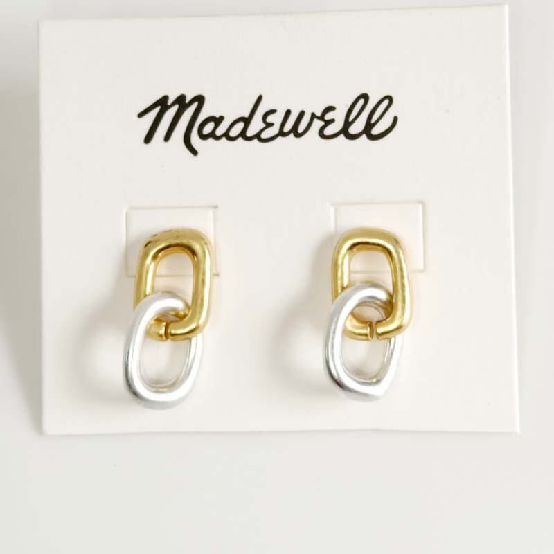 New MadeWell Loops Drop Earrings Gift Fashion Women Party Holiday Show Jewelry