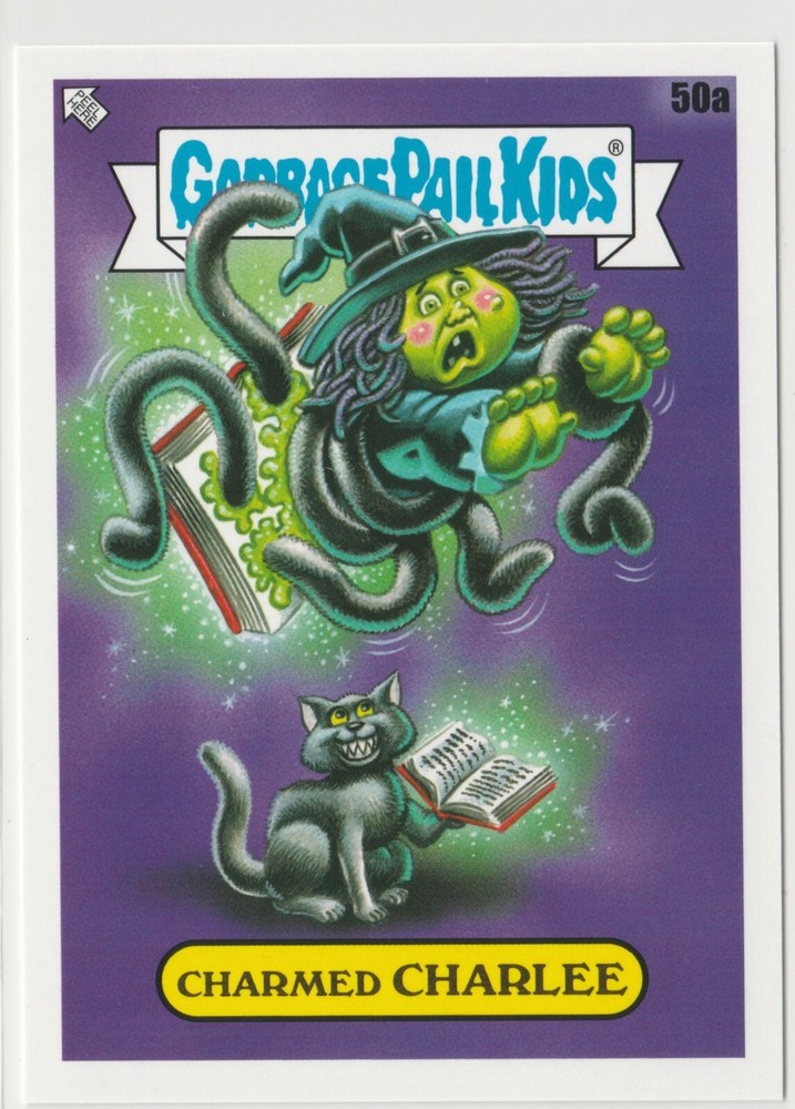 Charmed Charlee #50a Garbage Pail Kids GPK 2022 Book Worms Series Card  