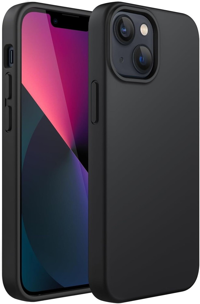 For iPhone 13 Case With Silky-Soft Touch Full-Body Shockproof Protective Cover