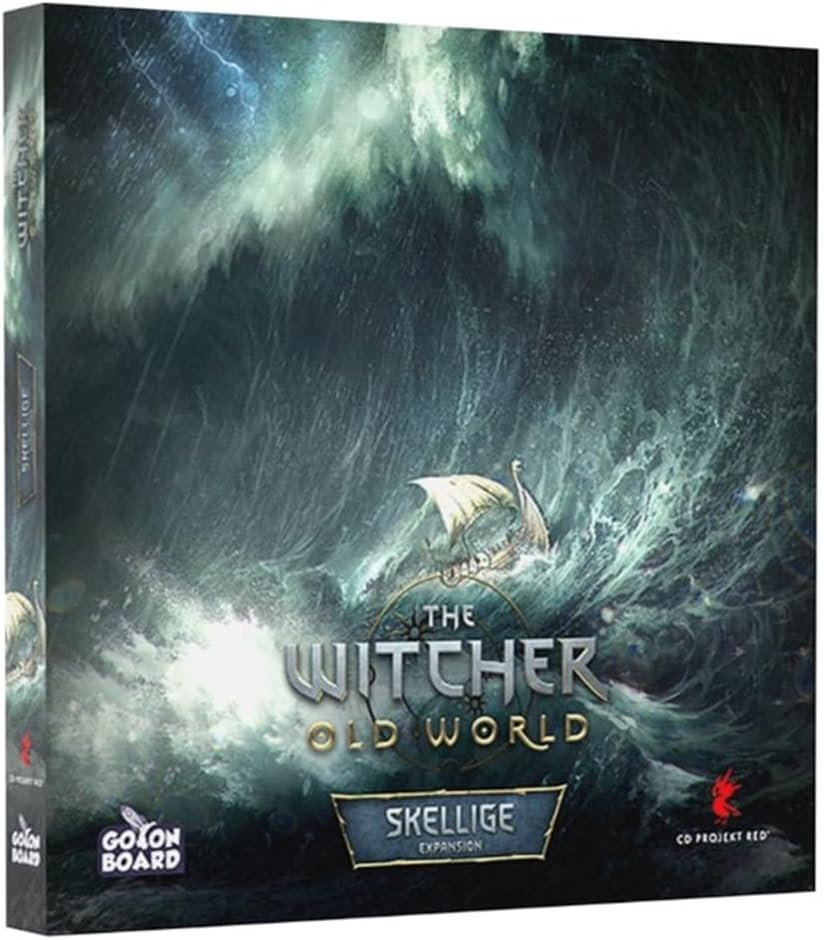 The Witcher Old World Skellige Hunt Board Game Expansion - Explore New Locations