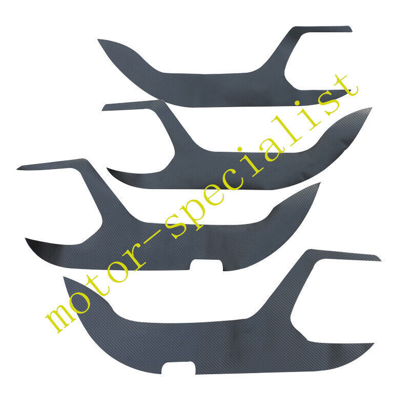 Carbon fiber Inner Door Anti Kick cover Sticker For Toyota Highlander 2020-2025