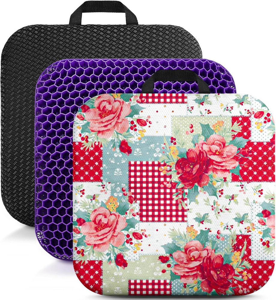 Gel Seat Cushion for Long Sitting, Gel Cushions for Pressure Relief & Tailbone P