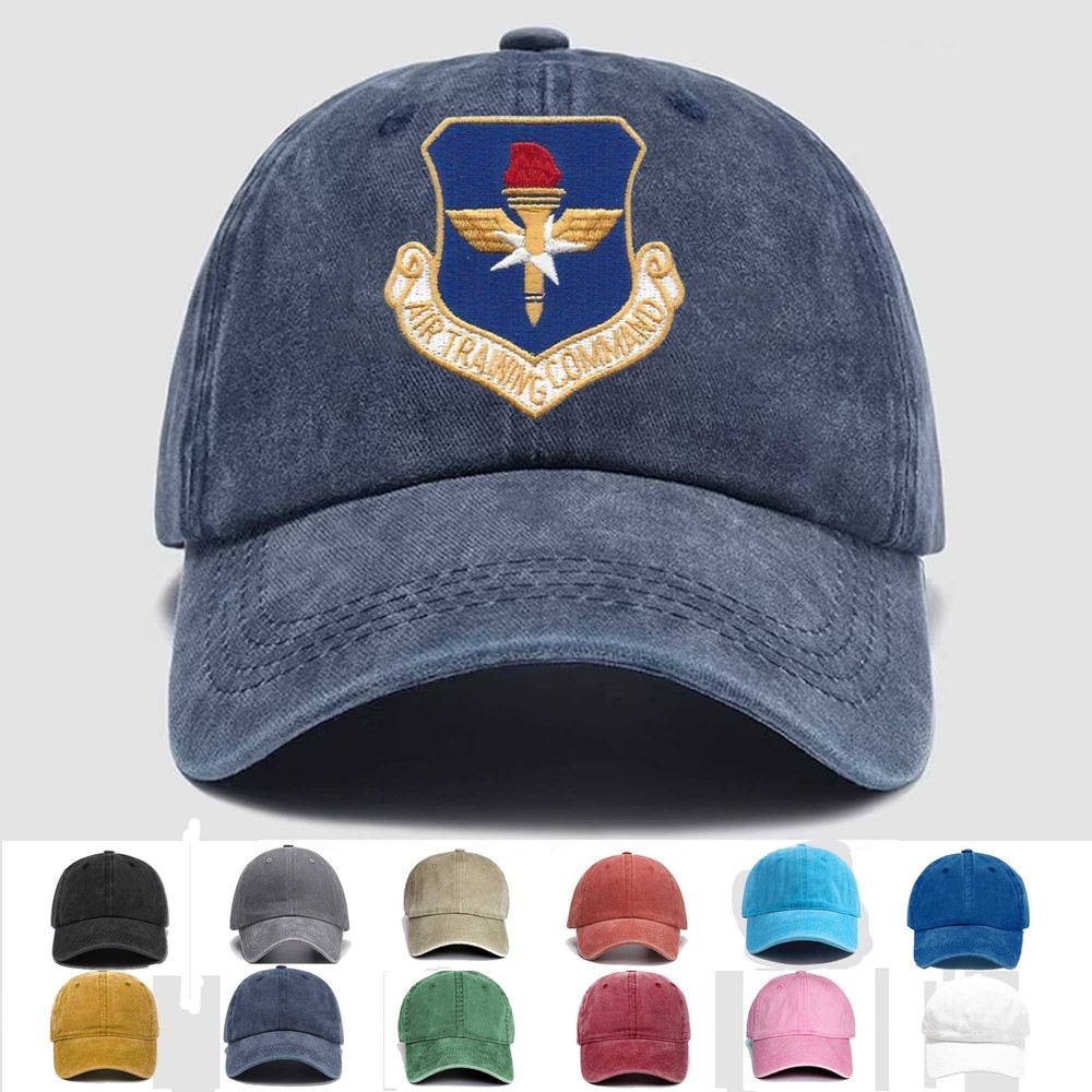 Custom Embroidered Hat Air Training Command, Veteran Cap, Trucker Hat, Gift Idea
