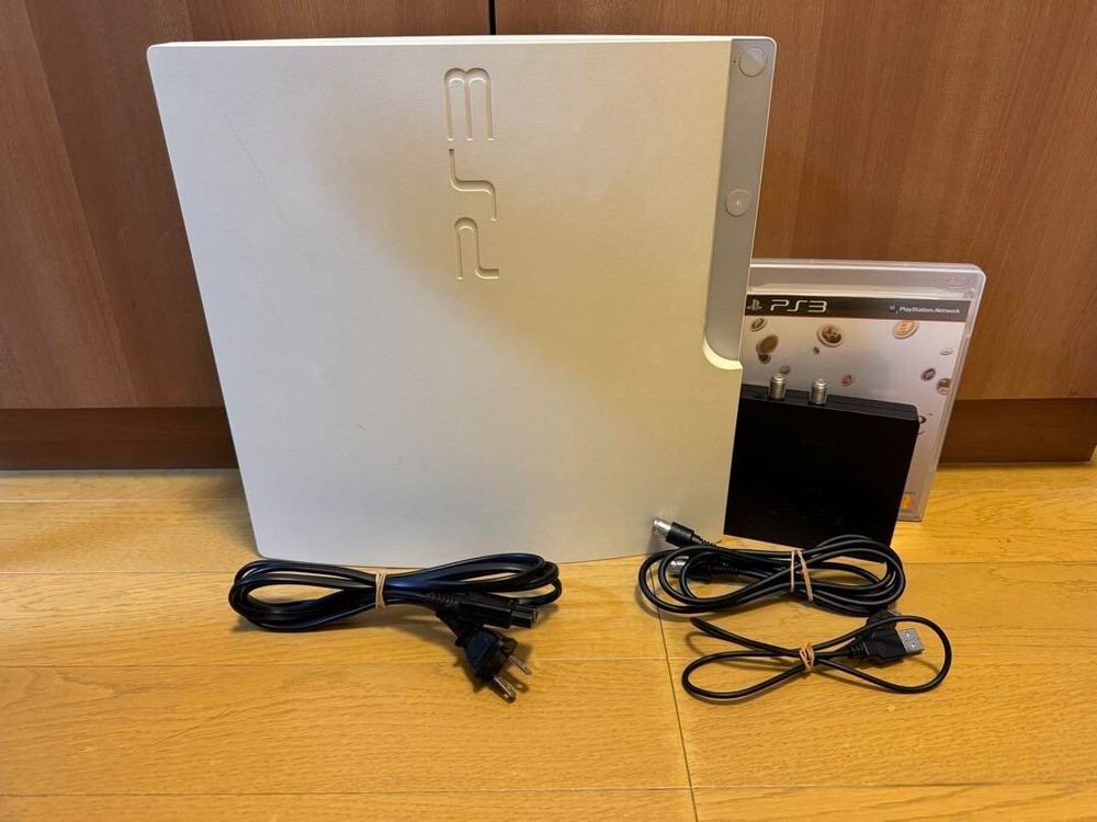 Sony PlayStation 3 160GB CECH-3000A Classic White Console Main Unit Only No Controller Included