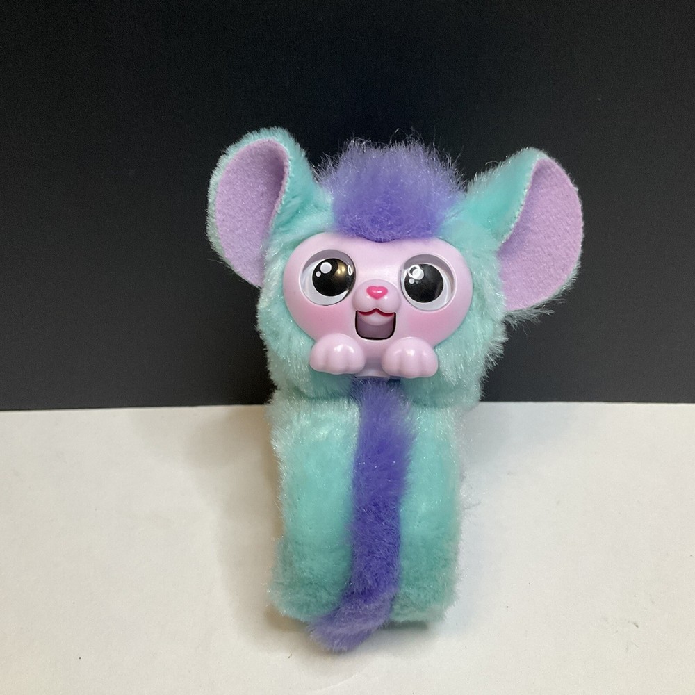 Little Live Pets WRAPPLES Interactive SLAP BRACELETS Blue Purple UNA Working