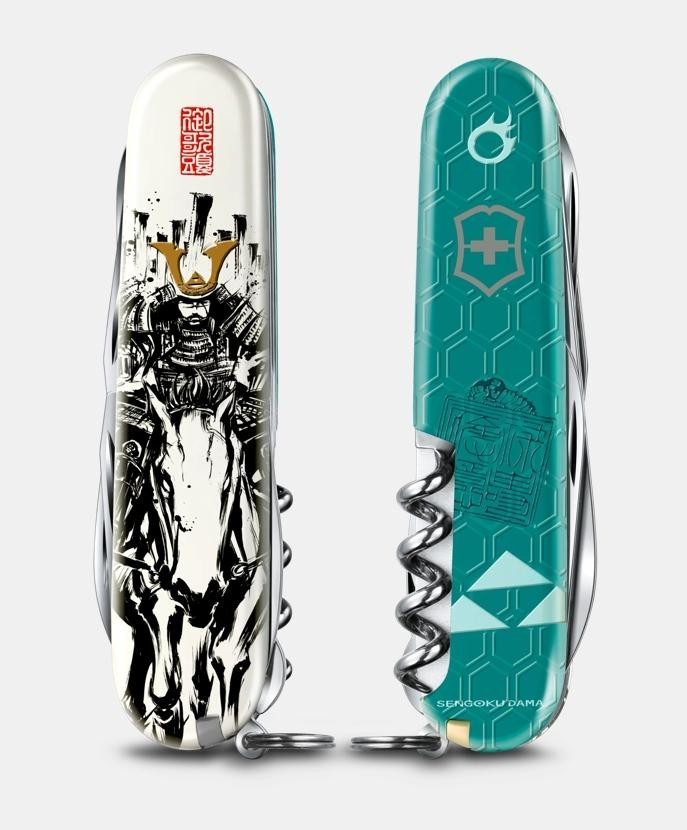 VICTORINOX Climber Sengoku Sumie Hojo Ujiyasu Medium Multi Tool Knife New