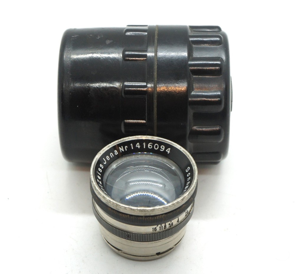 Rare Vintage Carl Zeiss Jena Sonnar 50mm f/2 Lens for Contax