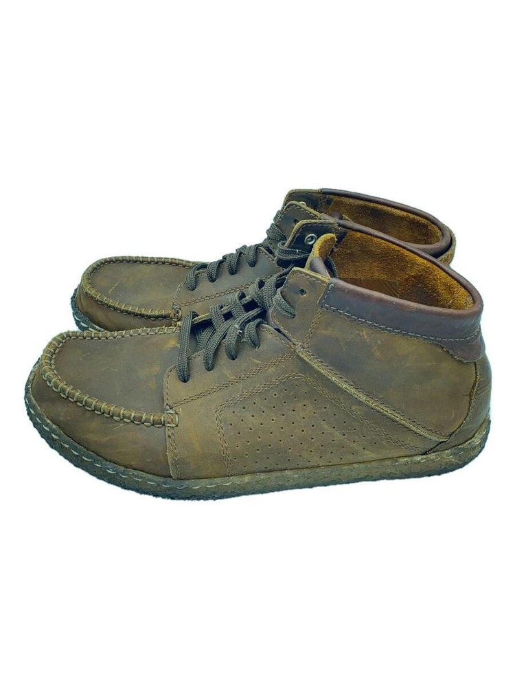 Clarks Lace-Up Boots/Uk8.5/Brw/Leather/34374 858