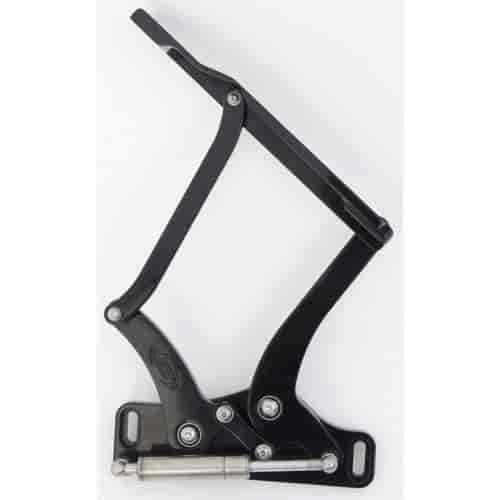 Eddie Motorsports MS149-40BK Billet Hood Hinges 1963-1965 Nova Gloss Black Finis