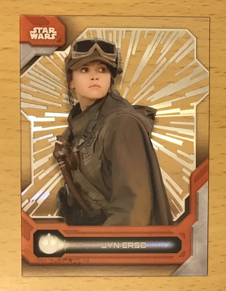 2024 Topps Star Wars High Tek Base Hyperspace Jyn Erso #56 Rogue One 1