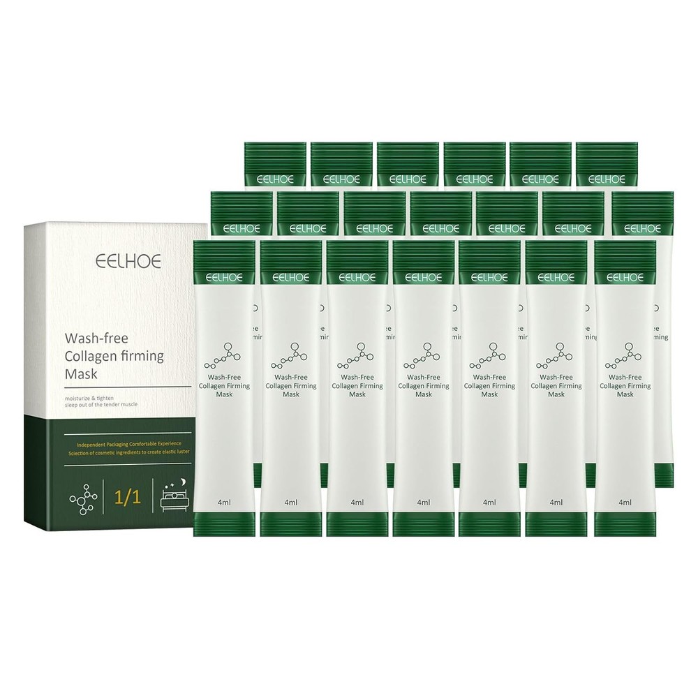 20 Packs Korean Collagen Firming Mask Skin Care, Wash-Free Sleeping Mask,...