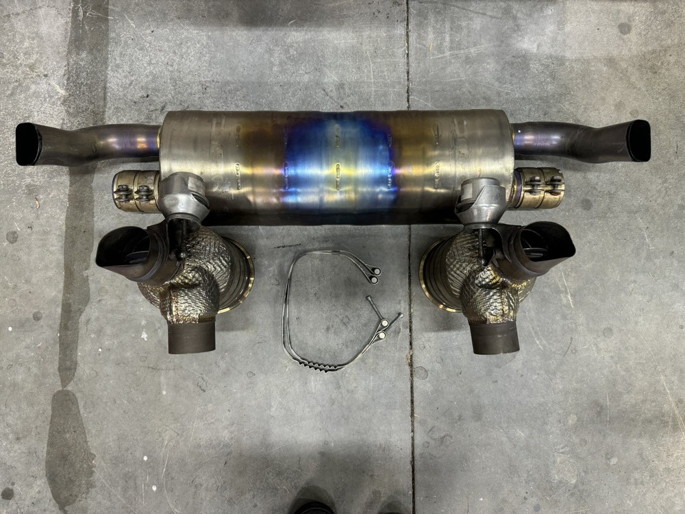 PORSCHE 991.2 GT2 RS OEM GENUINE ORIGINAL EQUIPMENT TITANIUM EXHAUST SYSTEM