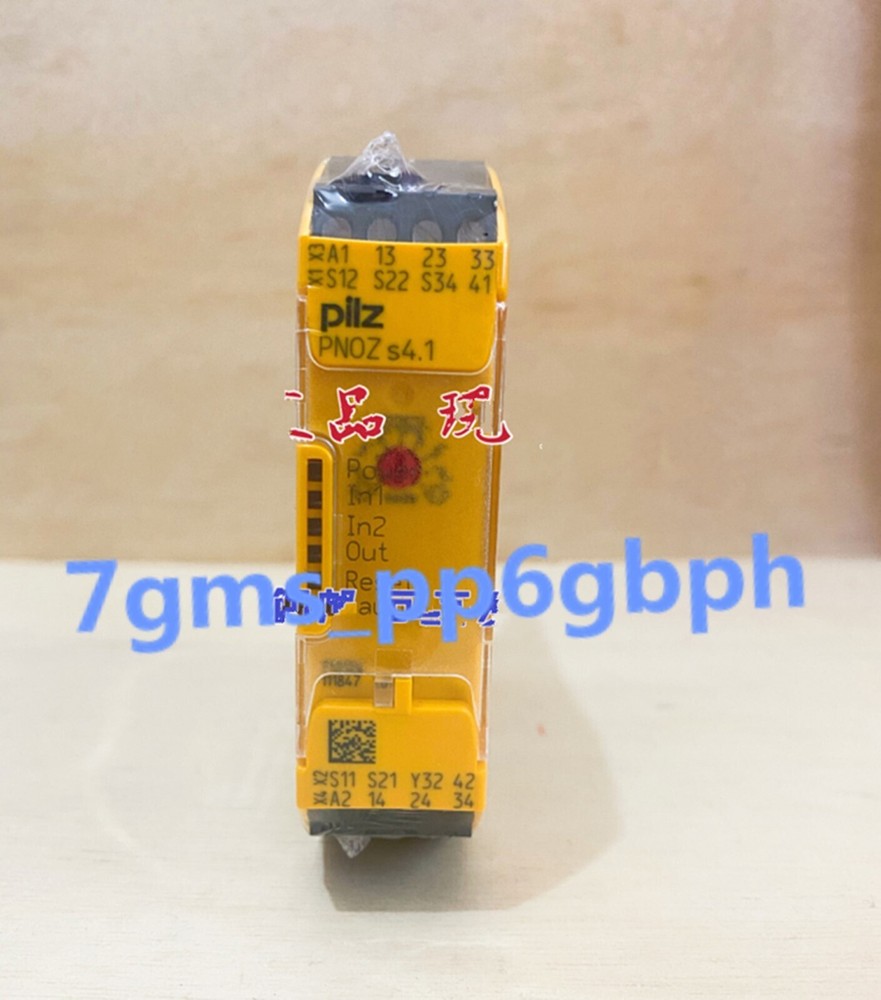 1 PCS New IN BOX safety relay PNOZ S4.1 24VDC 3n/o 1n/c 750124 #A6-37