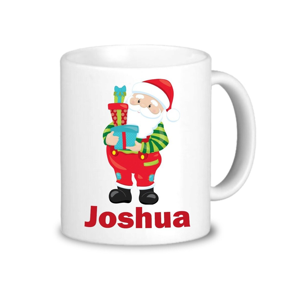 Santa Claus Personalized Mug Christmas St Nick Mug Drinkware Cup You Pick Santa