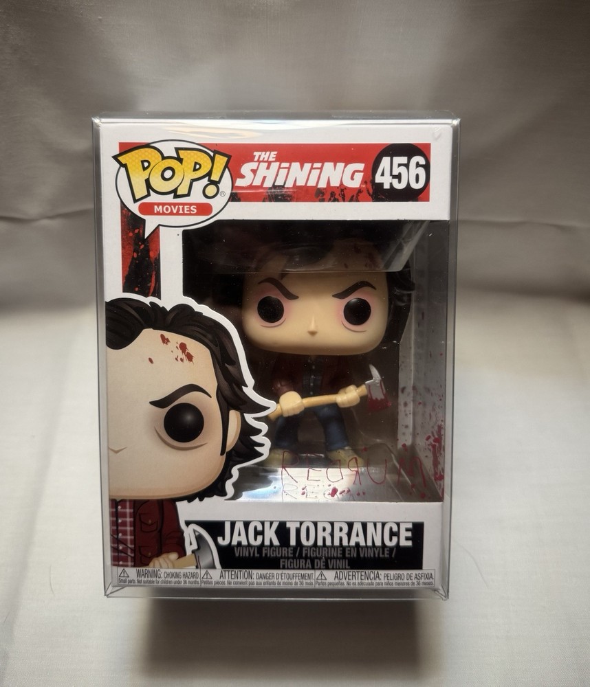 Funko Pop Movies The Shining 456 Jack Torrance Vinyl Figure *SafetyCase* Vaulted