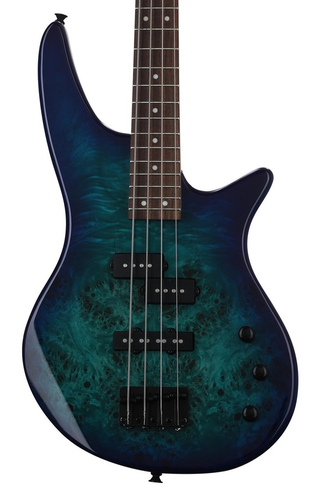 Jackson JS2P IV Spectra Blue Burst Electric Bass Guitar