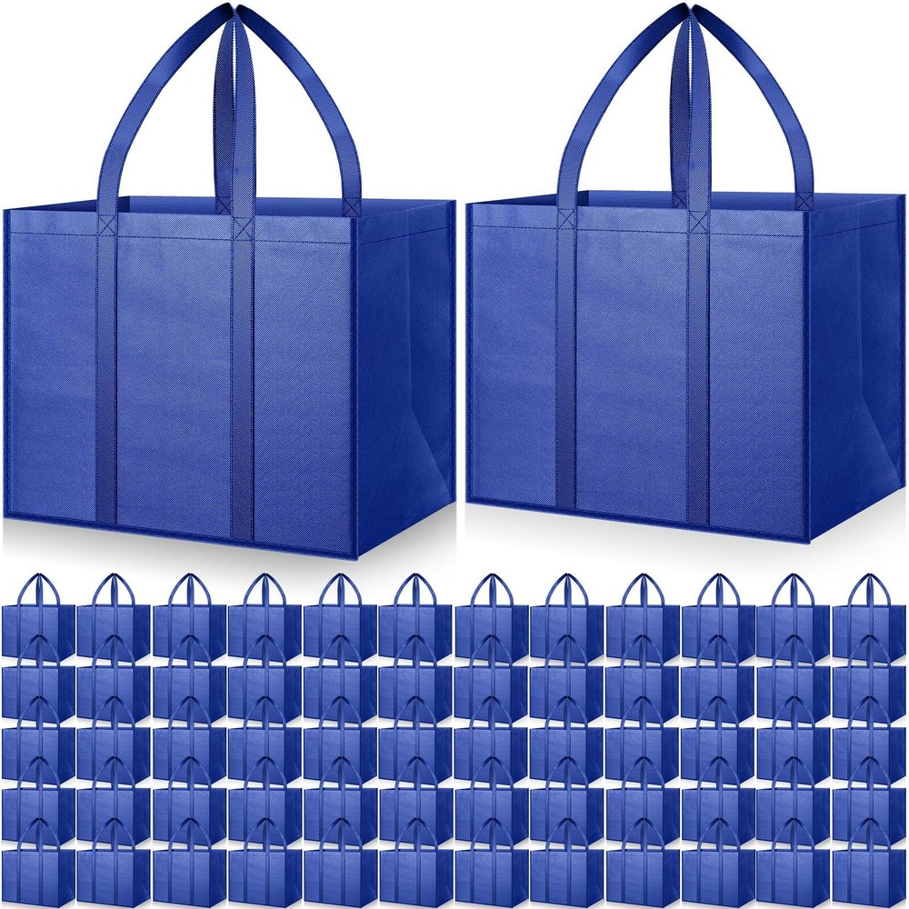 30 Pack Reusable Grocery Bags Bulk Shopping Tote Bags Large Washable Foldable...