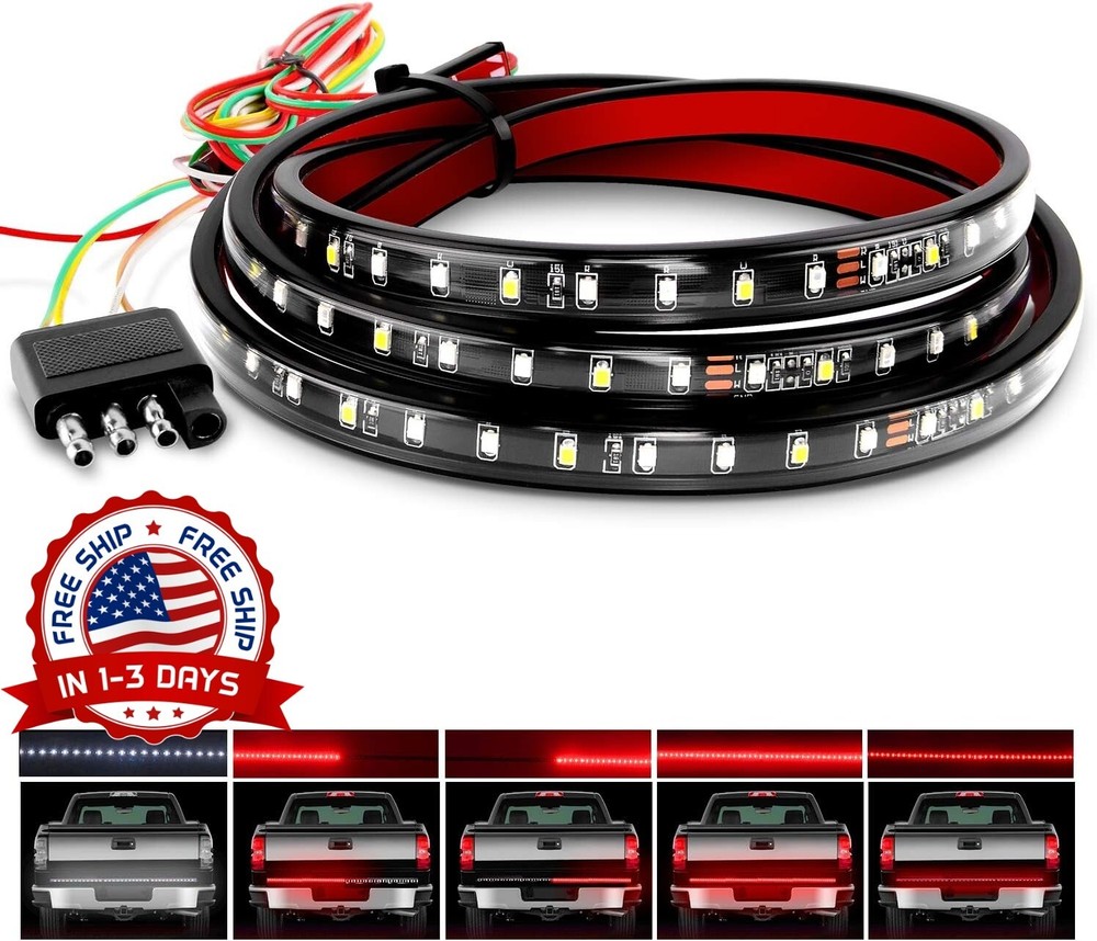 Accesorios Para Camiones Barra De Luz Led Strip Light Led Blanca De 60 Pulgadas.