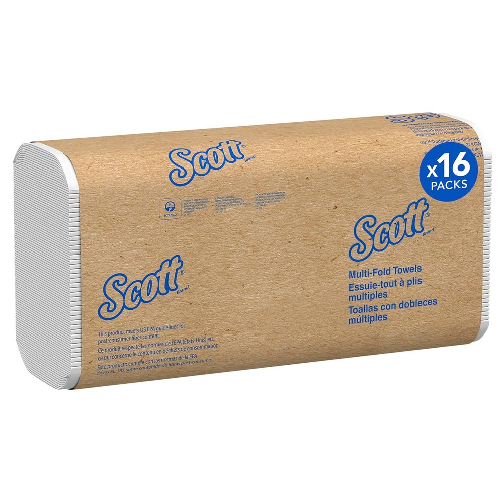 Scott Professional Multifold Paper Towels, Bulk 250 Count (Pack of 16)