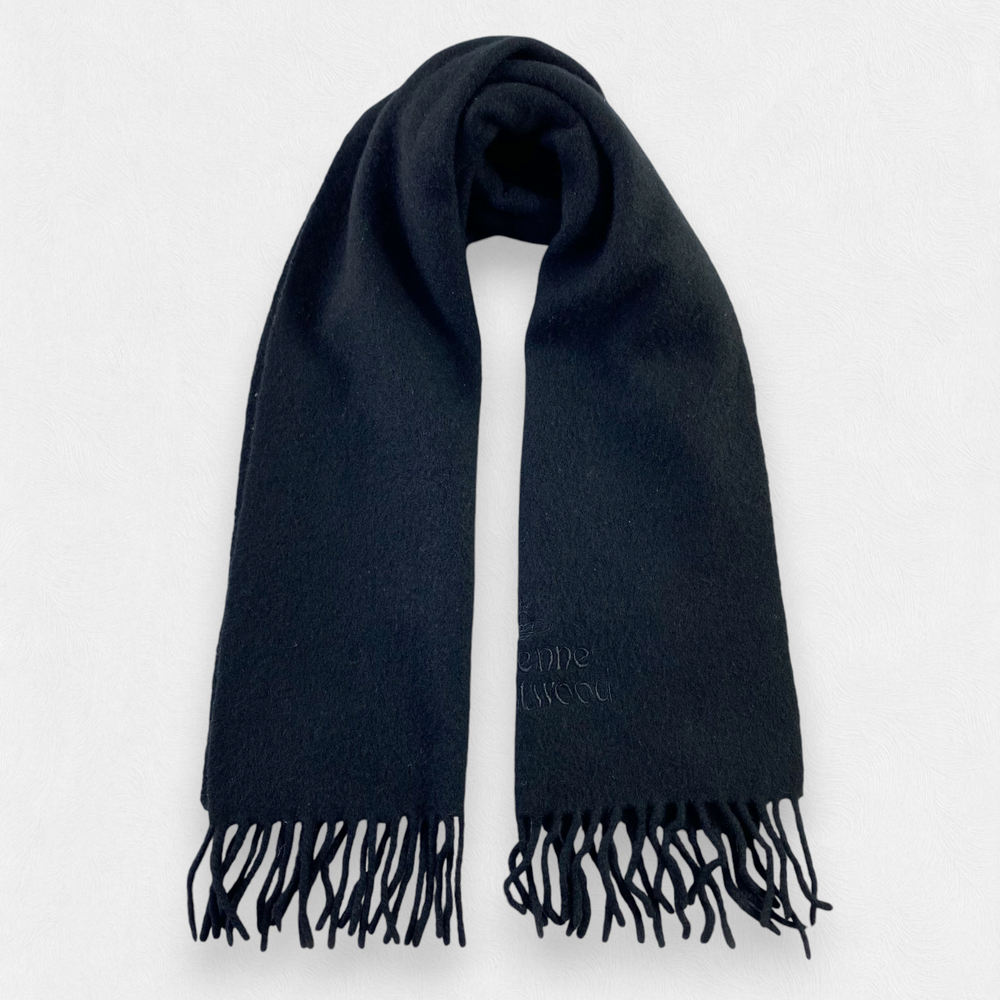 Vivienne Westwood Wool Scarf Muffler for Winter Warmth