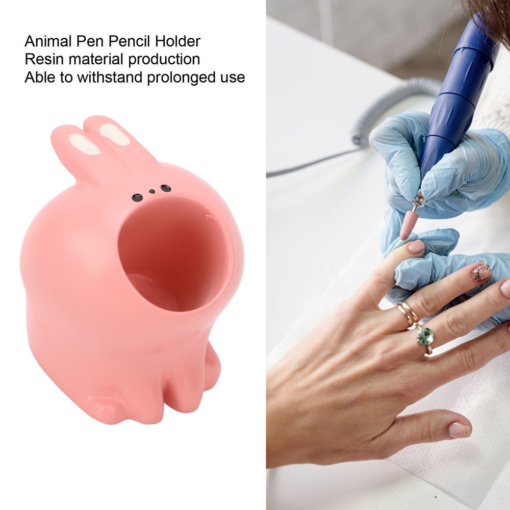 Cute Resin Animal Pen Holder Organizer Stand for Desk Decor